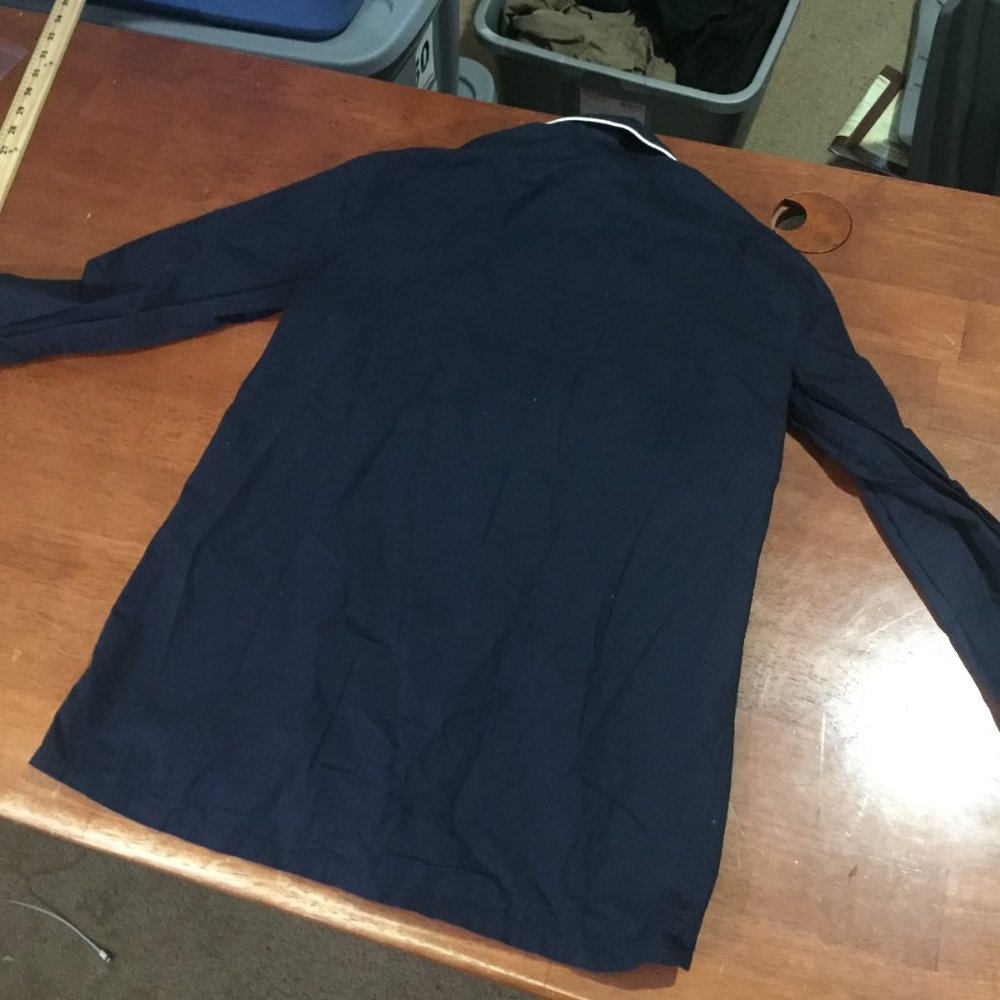 J Crew Navy Blue Button Up - Picture 2 of 9